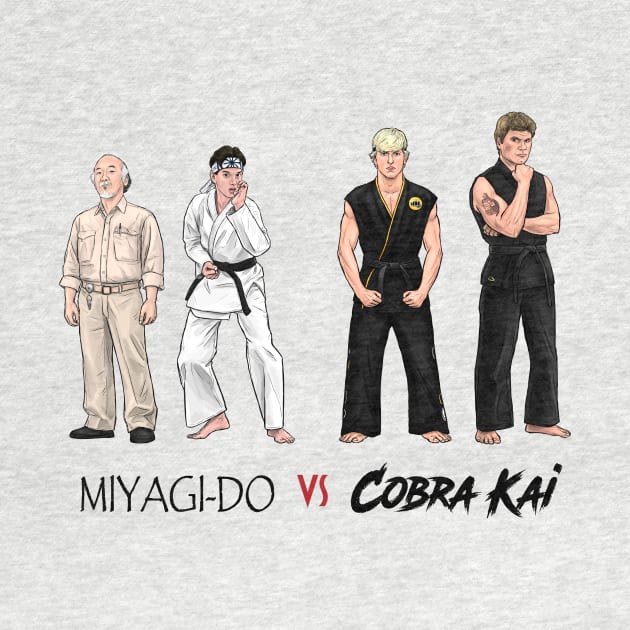 Miyagi-Do VS Cobra Kai by PreservedDragons